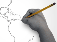 Apex's page-1 picture. Caption in the course: all maps are the product of human hands.